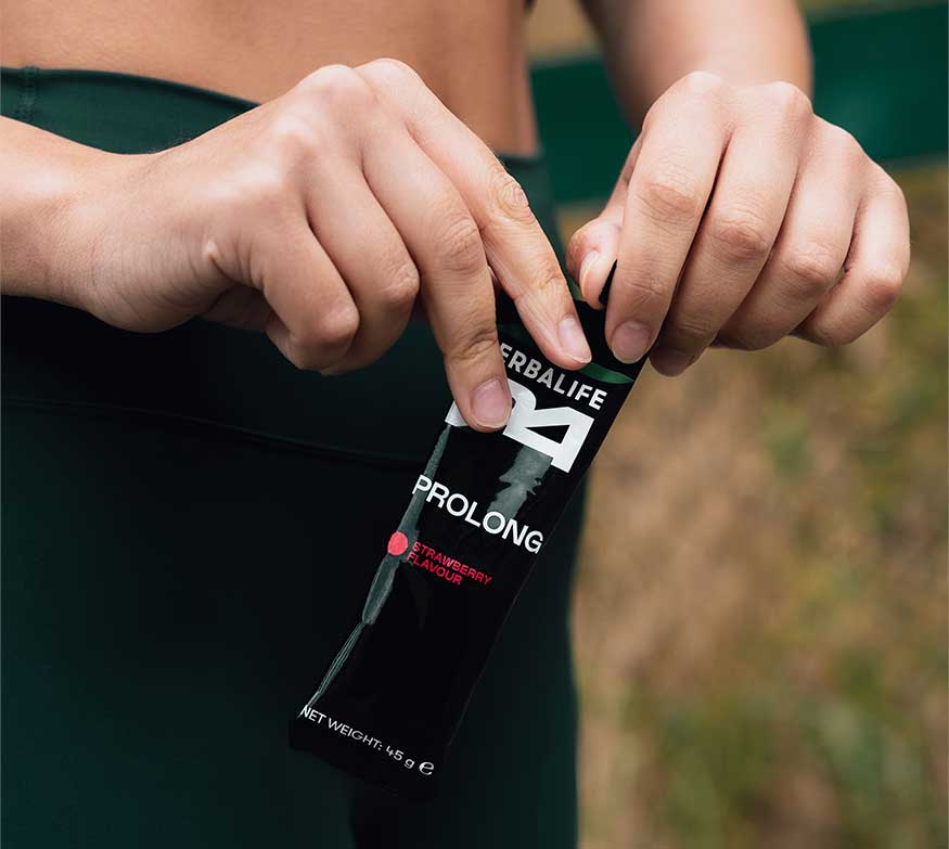 Herbalife 24 - Gels énergétiques Prolong - boîte de 10 sachets